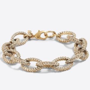 J. Crew Jewelry - NWT โจ J Crew Gold Crystal Chunky Link Bracelet ๐ J. Crew Jewelry - NWT โจ J Crew Gold Crystal Chunky Link Bracelet ๐